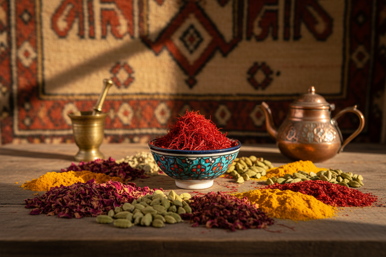 Gewürze aus dem Iran