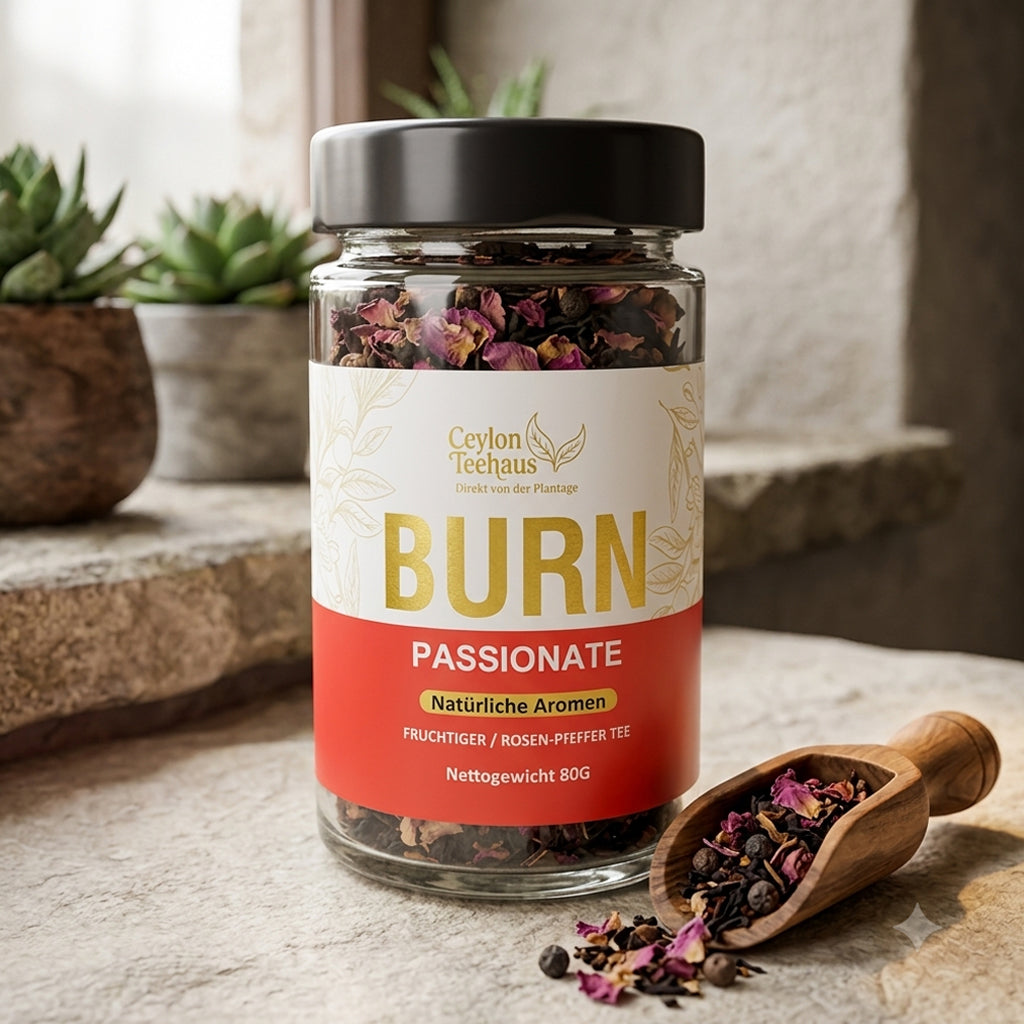 Burn Passionate (Fruchtiger / Rosen-Pfeffer Tee)