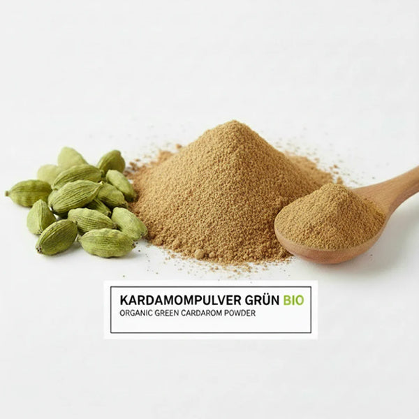 Kardamompulver Grün Bio