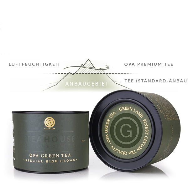 Grüner Ceylon Tee OPA Special High Grown